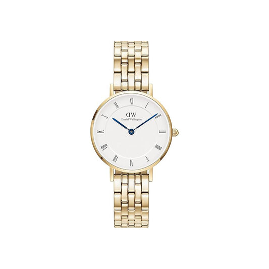 Daniel Wellington Petite Roman Numerals 5-Link Gold