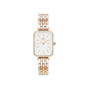 Daniel Wellington Quadro Lumine Bezel 5-Link Melrose
