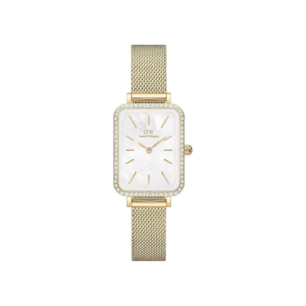 Daniel Wellington Quadro Lumine Bezel Evergold MOP
