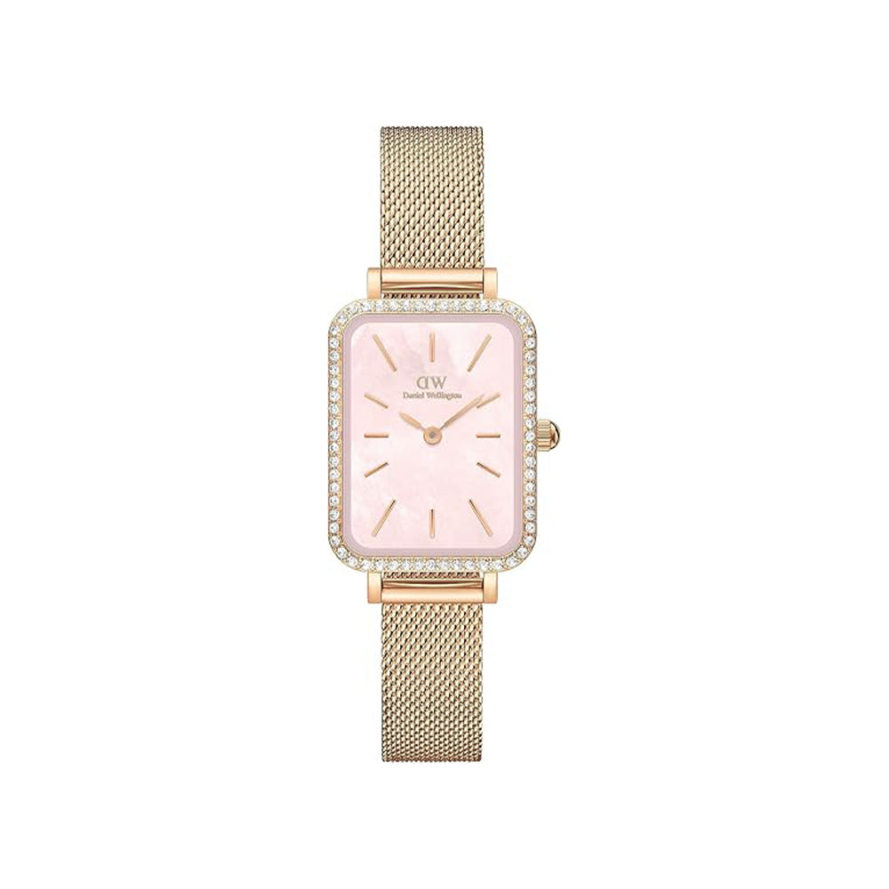 Daniel Wellington Quadro Lumine Bezel Melrose Pink MOP