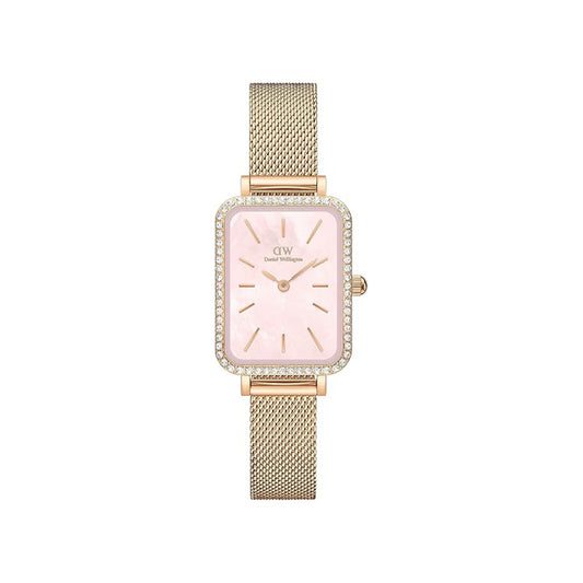 Daniel Wellington Quadro Lumine Bezel Melrose Pink MOP