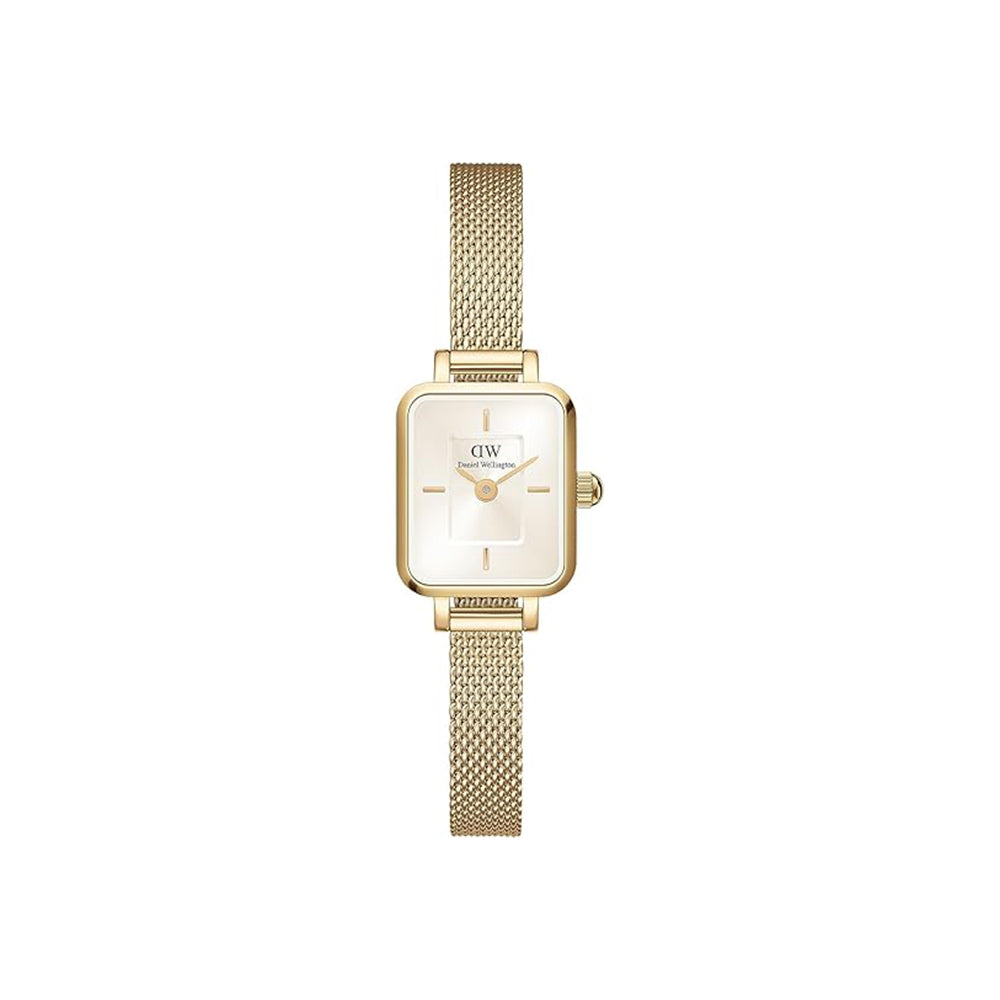 Daniel Wellington Quadro Mini Evergold Champagne