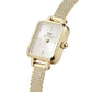 Daniel Wellington Quadro Mini Evergold Champagne