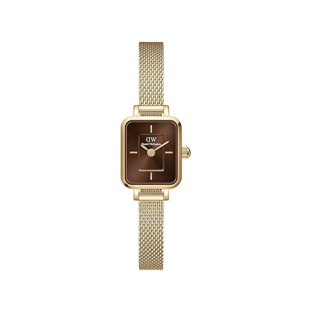 Daniel Wellington Quadro Mini Evergold Gold Amber