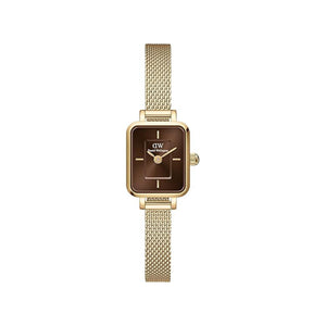 Daniel Wellington Quadro Mini Evergold Gold Amber