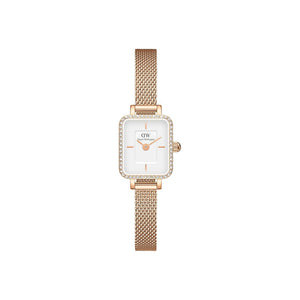 Daniel Wellington Quadro Mini Lumine Bezel Rose Gold