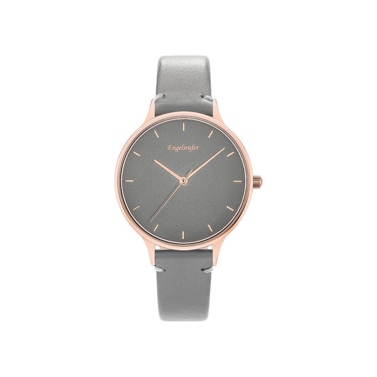 Engelsrufer ERWA-COLOUR-LGY2 Damen-Uhr Colour Analog Quarz Rosé Grau