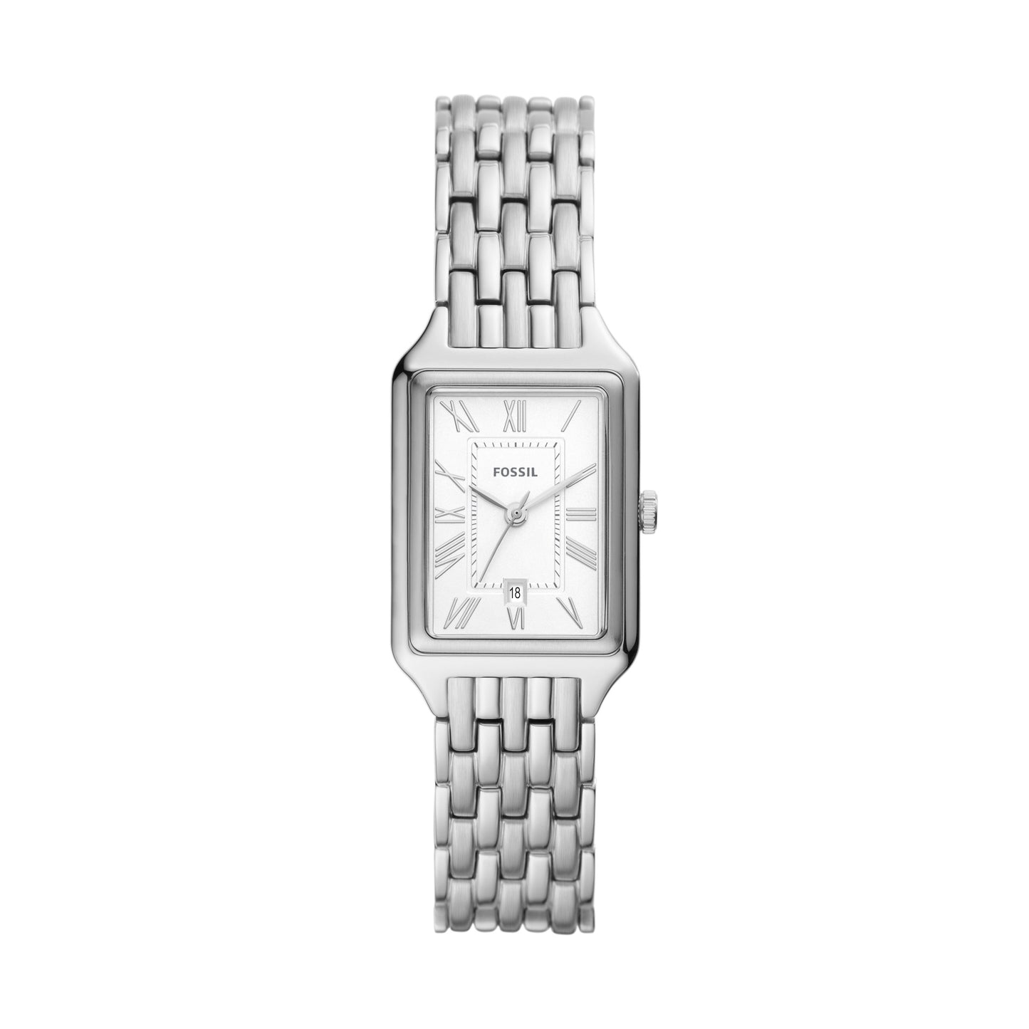 Fossil Damen Quarz 3 Zeiger Uhr mit Armband RAQUEL ES5221