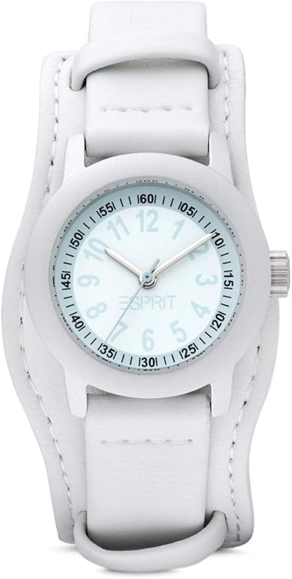 Esprit Mädchen-Armbanduhr Little Lady Analog Quarz Leder