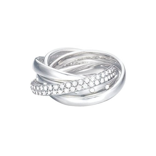 Esprit Damen Ring Messing JW50057 Silber