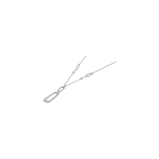 Fossil Damencollier 925 Sterlingsilber 42cm