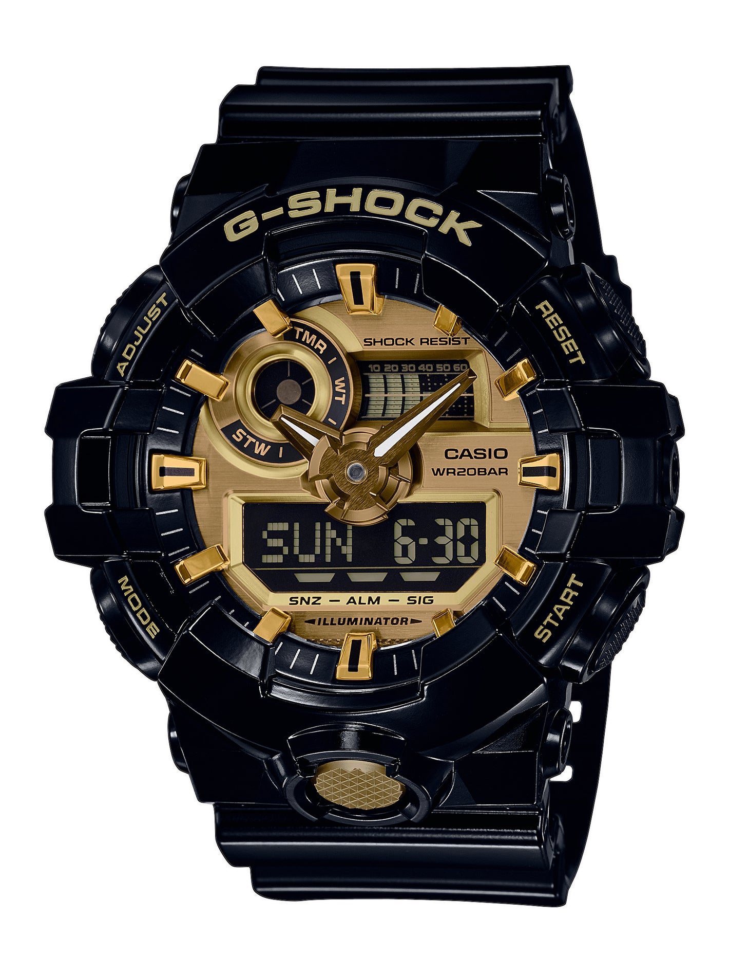 Casio G-Shock Herren Uhr GA-710GB-1AER