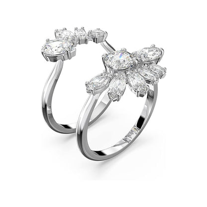Gema Cocktairing von Swarovski - Weiß