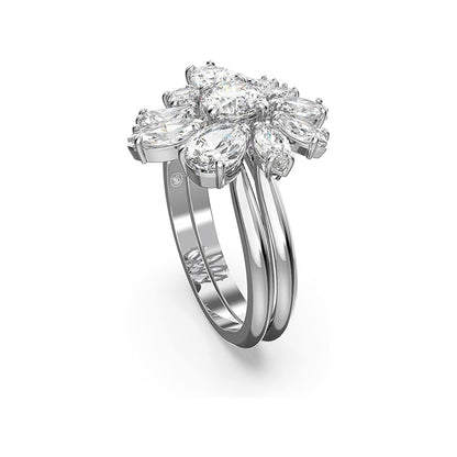 Gema Cocktairing von Swarovski - Weiß