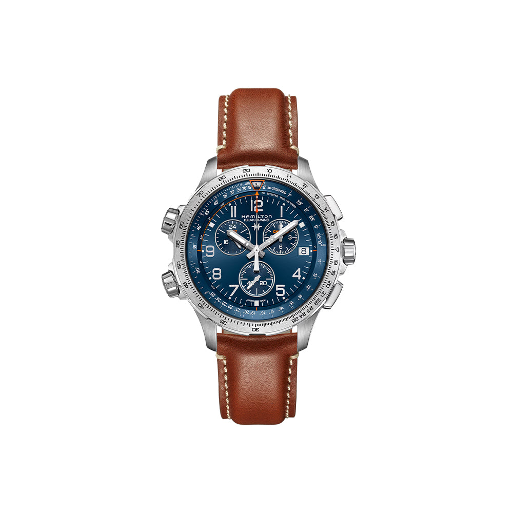 Hamilton Khaki Aviation X-Wind GMT Chrono Quarz