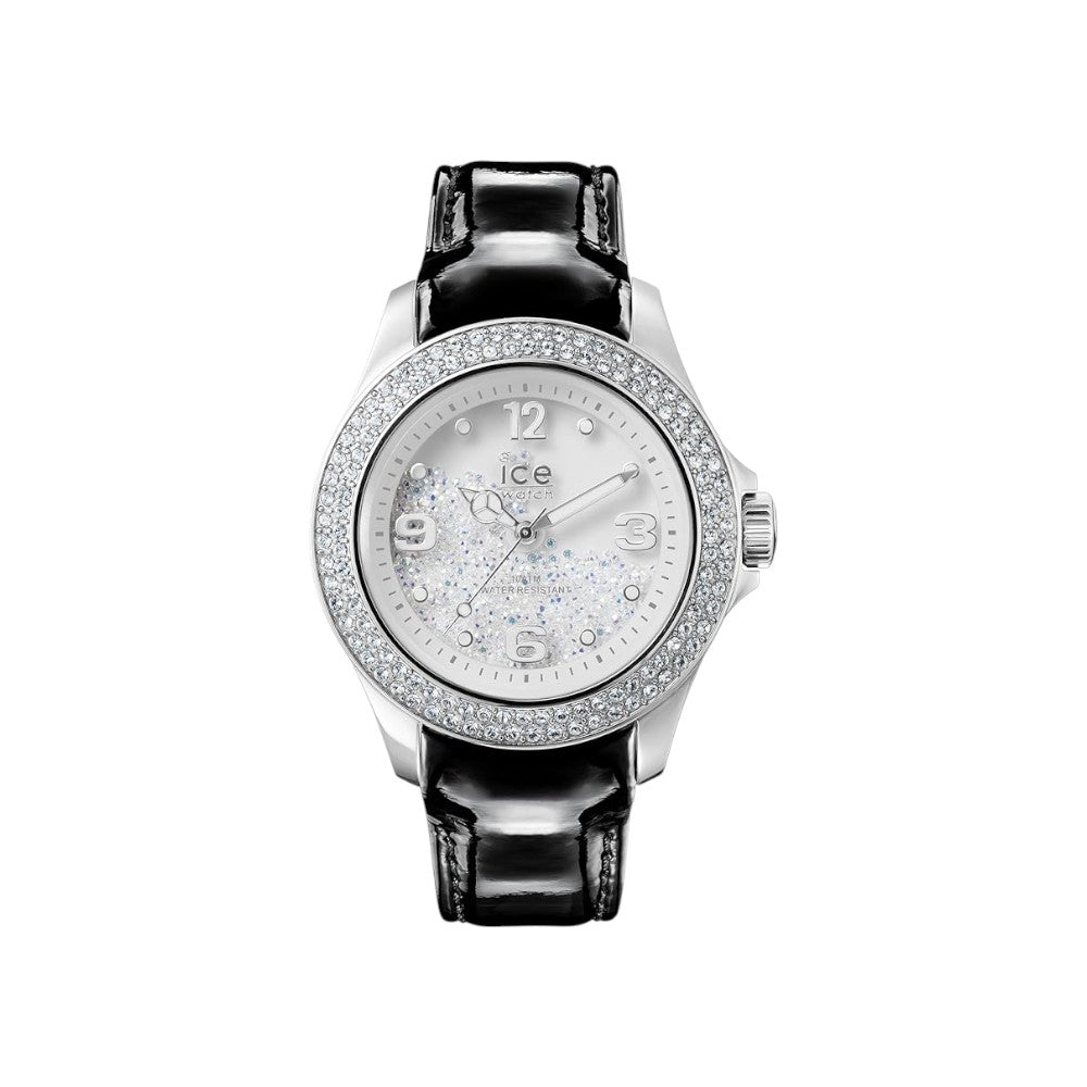 Ice-Watch Ice Crystal Silver Black (M)