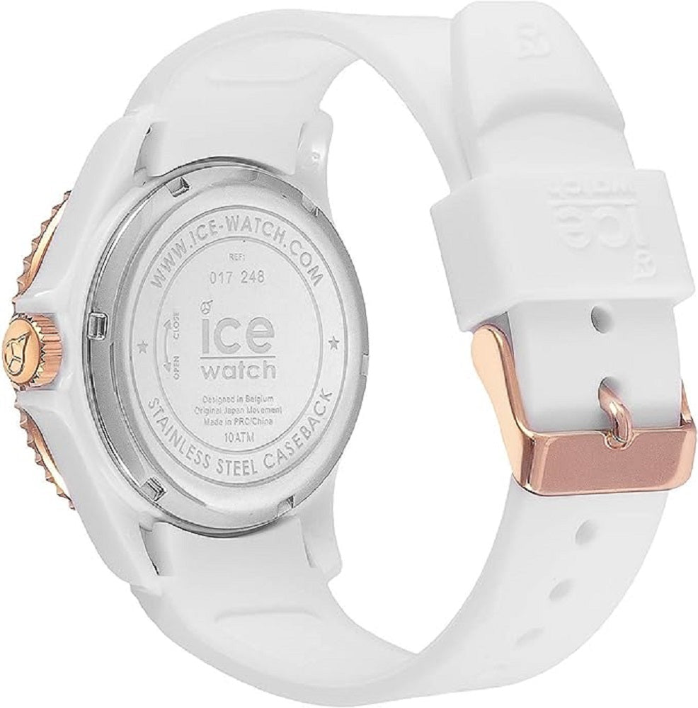 Ice-Watch - ICE crystal White rose-gold (Medium)