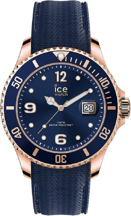 Ice-Watch - ICE steel Blue rose-gold (Large)
