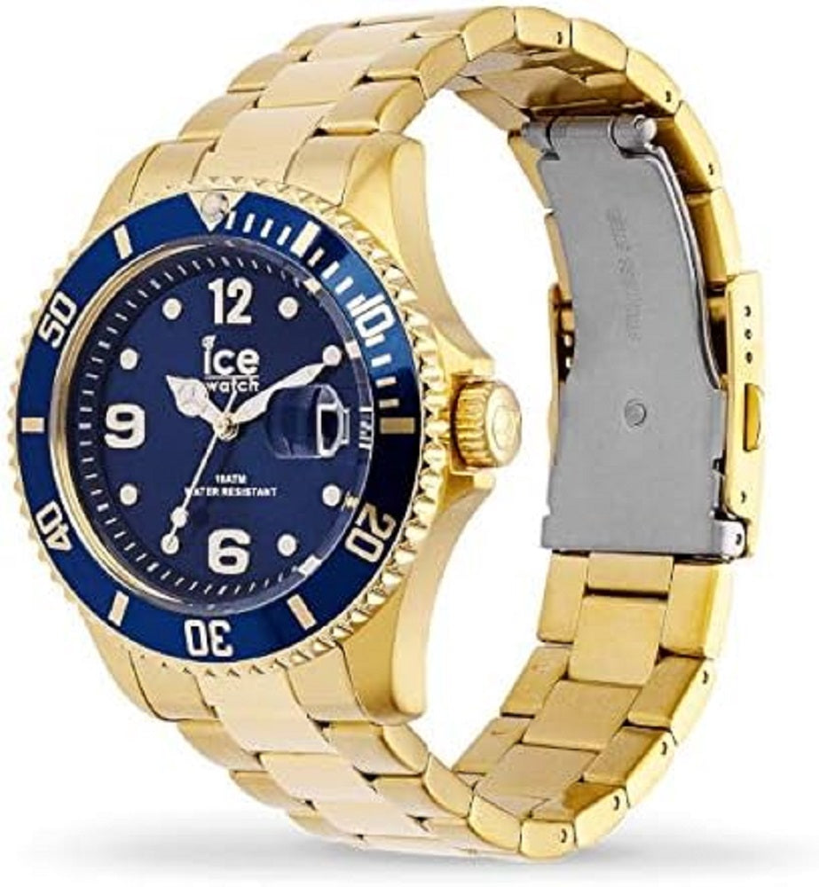 Ice-Watch - ICE steel Gold blue (Large)