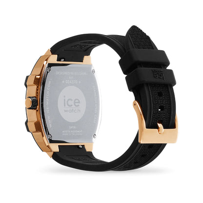 Ice-Watch Ice Boliday Black Rose Gold Skel (M)