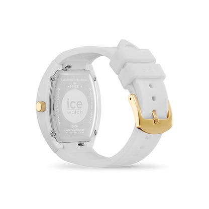 Ice-Watch Ice Boliday Dome White Glitter Gold (S)