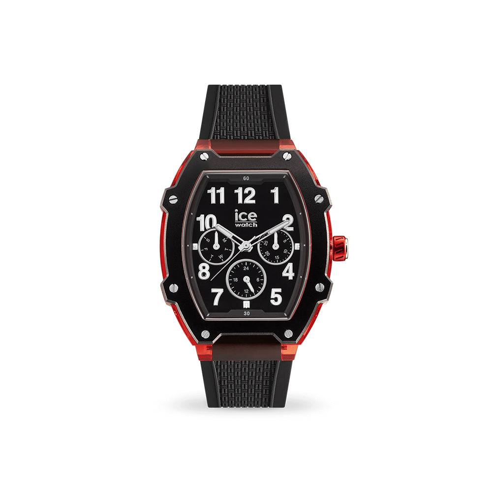 Ice-Watch Ice Boliday Plastic Black Red (M)