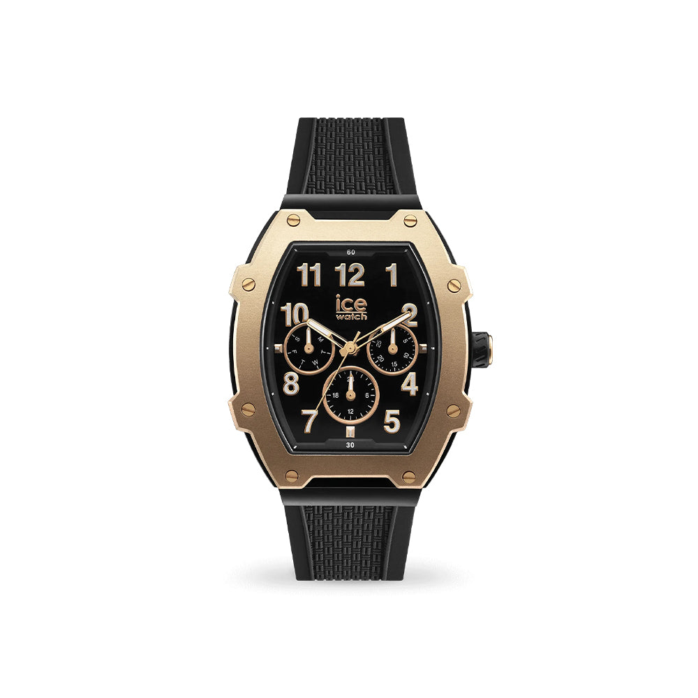 Ice-Watch Ice Boliday Plastic Black Rose Gold (S)