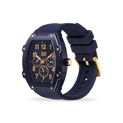 Ice-Watch Ice Boliday Plastic Gold Blue (M)