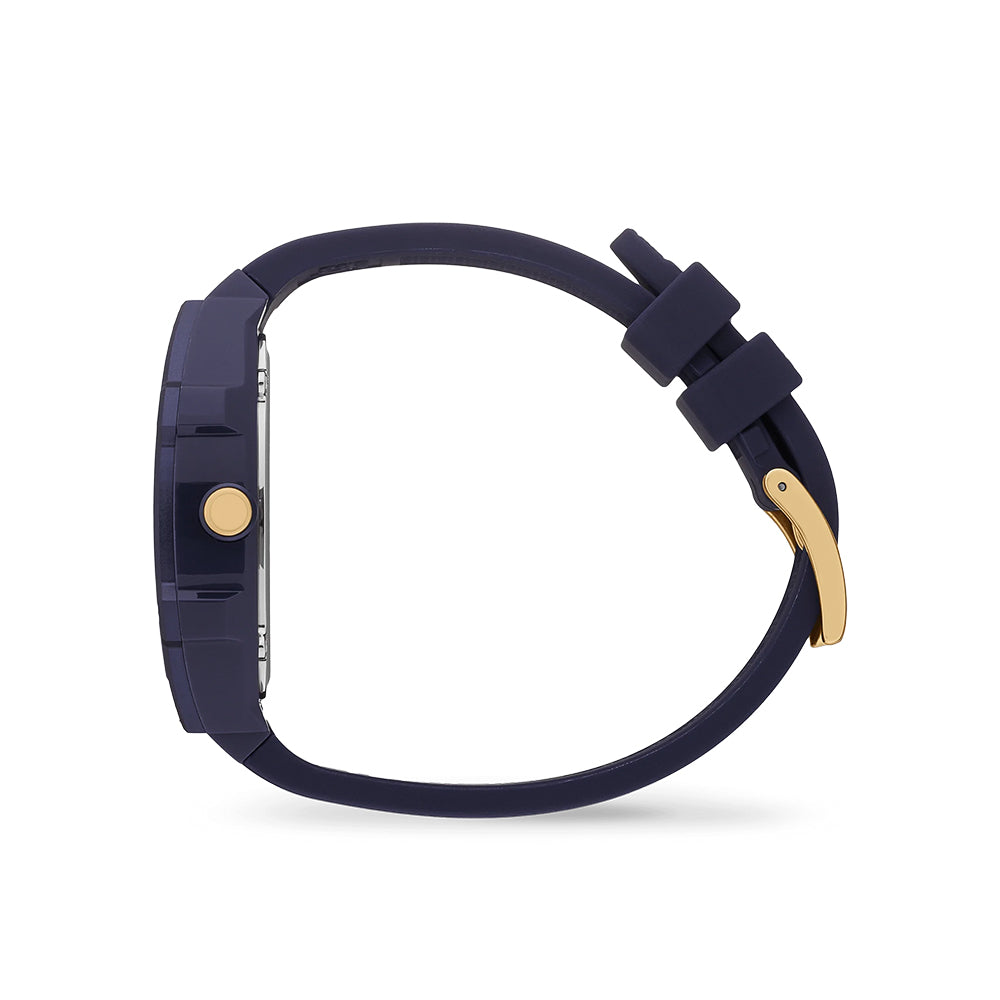 Ice-Watch Ice Boliday Plastic Gold Blue (M)