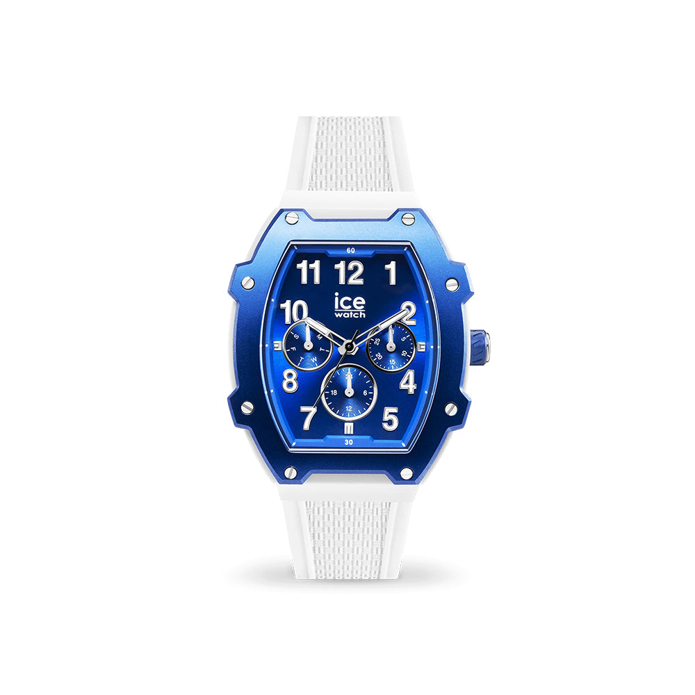 Ice-Watch Ice Boliday Plastic White Blue (M)