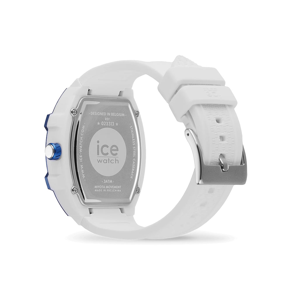 Ice-Watch Ice Boliday Plastic White Blue (M)