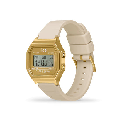 Ice-Watch Ice Digit Retro Metal Gold Mirror Almond Skin (S)