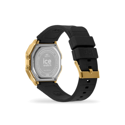 Ice-Watch Ice Digit Retro Metal Gold Mirror Black (S)