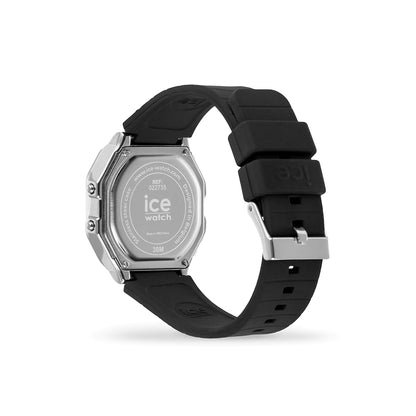 Ice-Watch Ice Digit Retro Metal Silver Mirror Black (S)