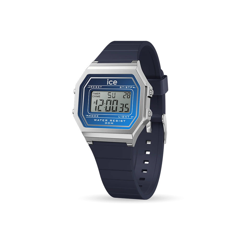 Ice-Watch Ice Digit Retro Navy Twilight (S)