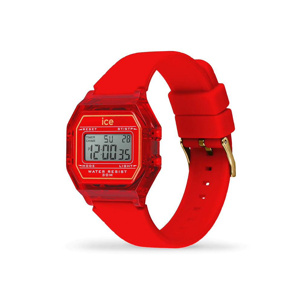 Ice-Watch Ice Digit Retro Red Passion (S)