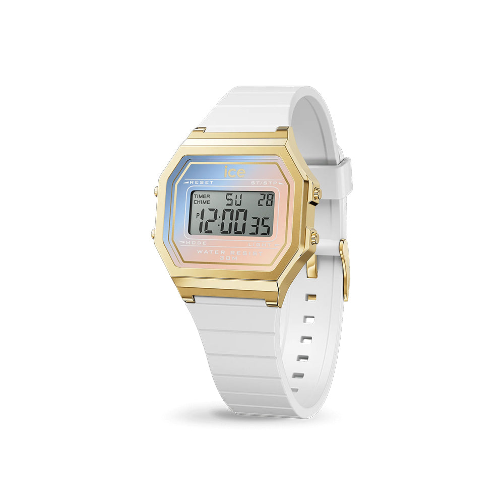 Ice-Watch Ice Digit Retro White Majestic (S)