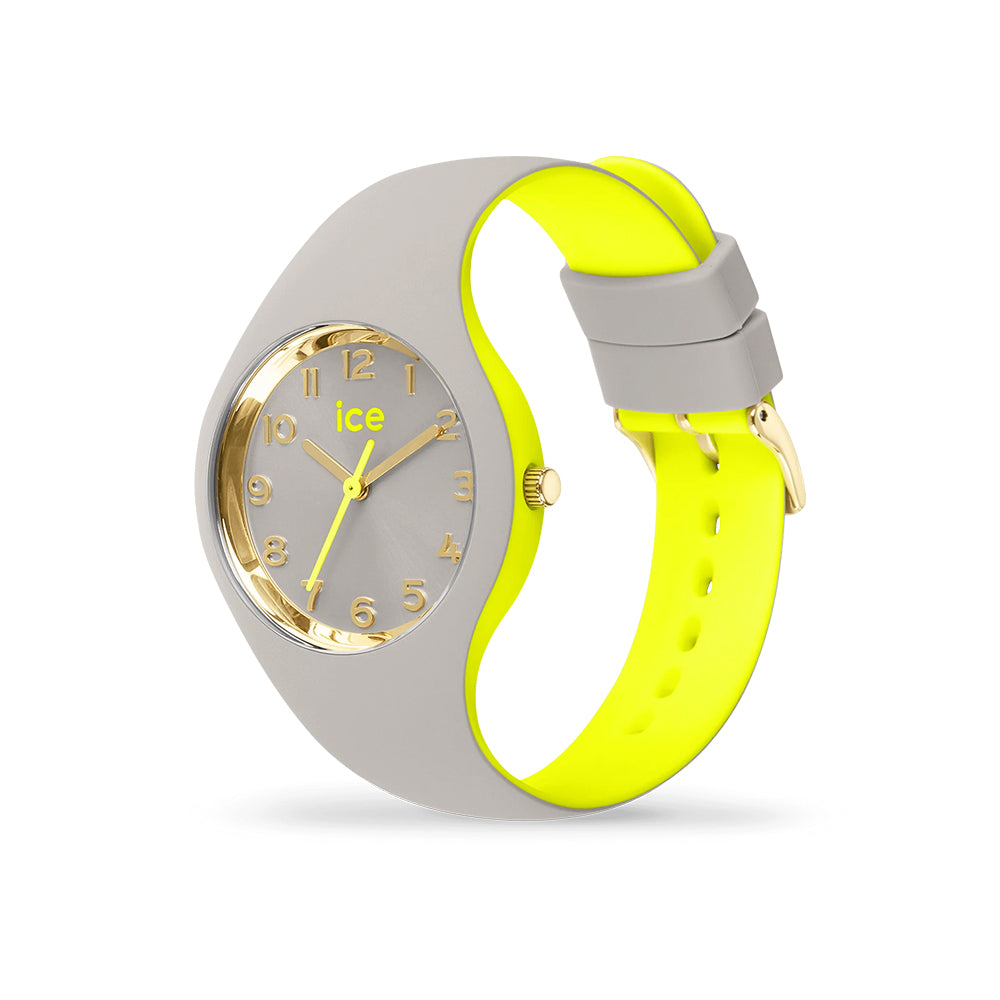 Ice-Watch Ice Duo Chic Grey Lime (S)