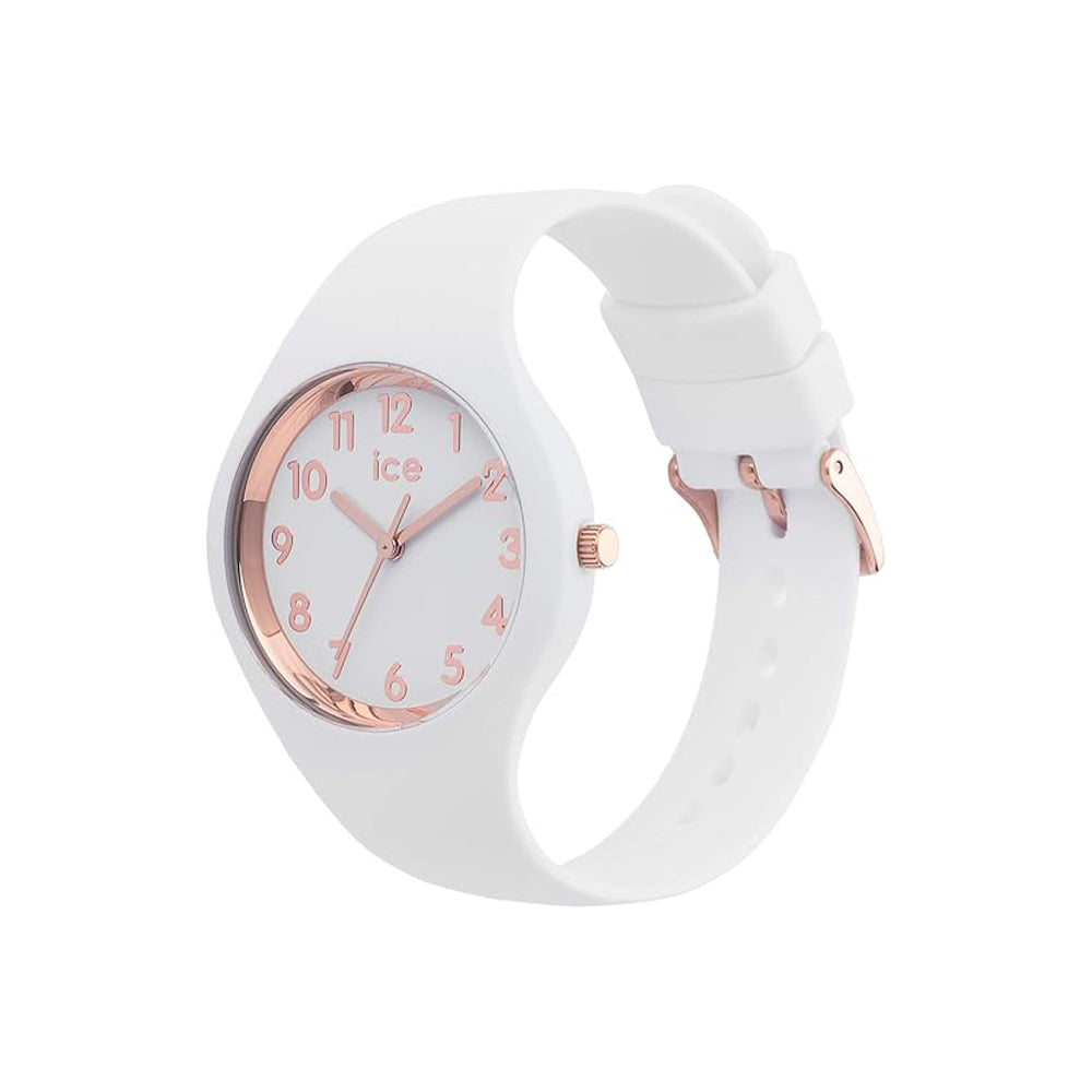 Ice-Watch Ice Glam White Rose Gold Numbers (XS)