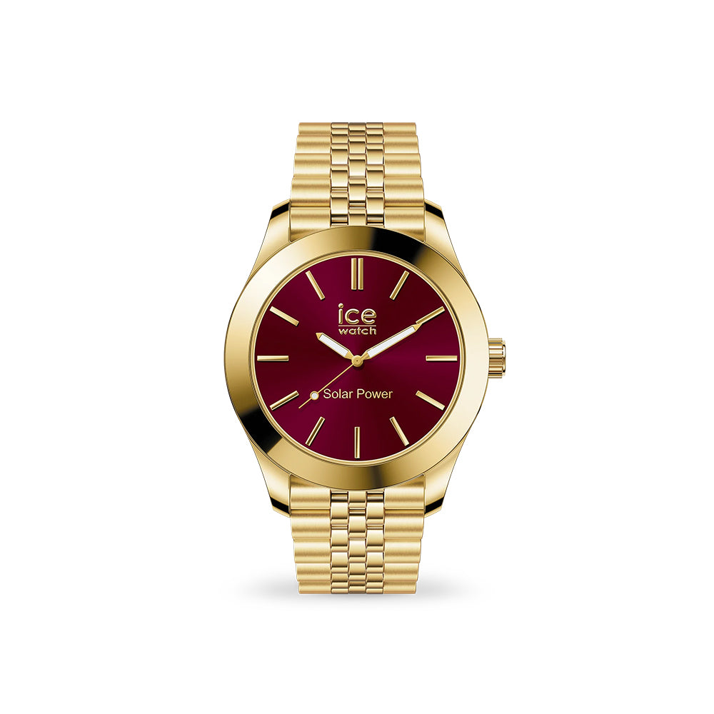 Ice-Watch Ice Steel Gold Burgundy (S)