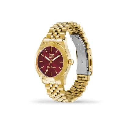 Ice-Watch Ice Steel Gold Burgundy (S)