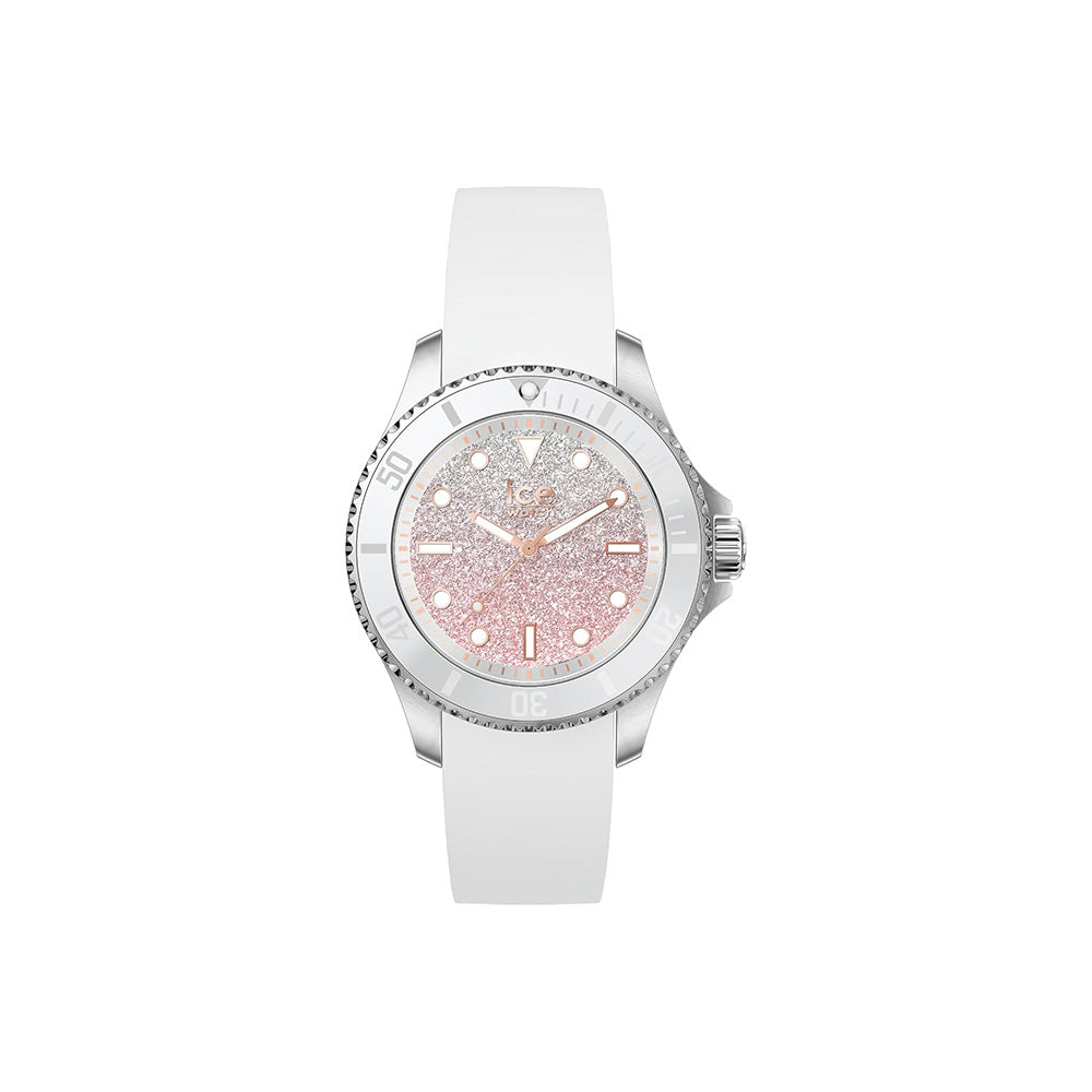 Ice-Watch Ice Steel Lo White Pink