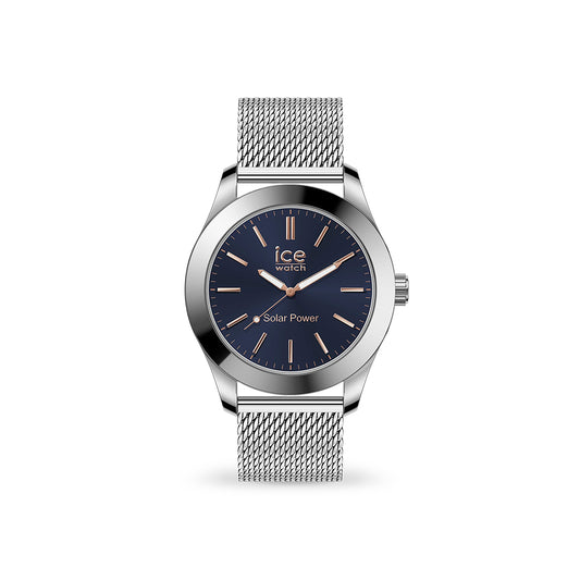 Ice-Watch Ice Steel Silver Dark Blue (M)