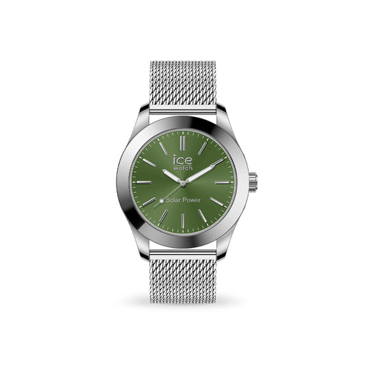 Ice-Watch Ice Steel Silver Green (M)