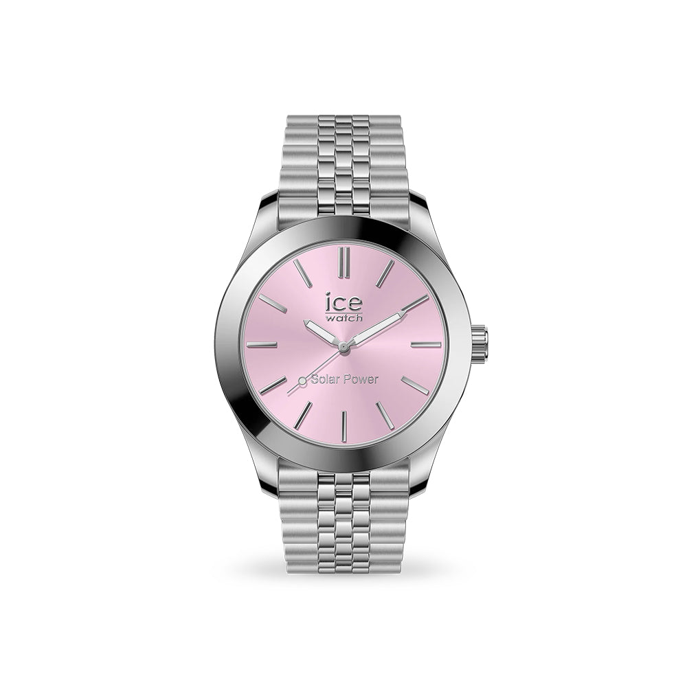 Ice-Watch Ice Steel Silver Light Pink (S)