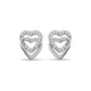 JETTE Ohrstecker HEARTBEAT