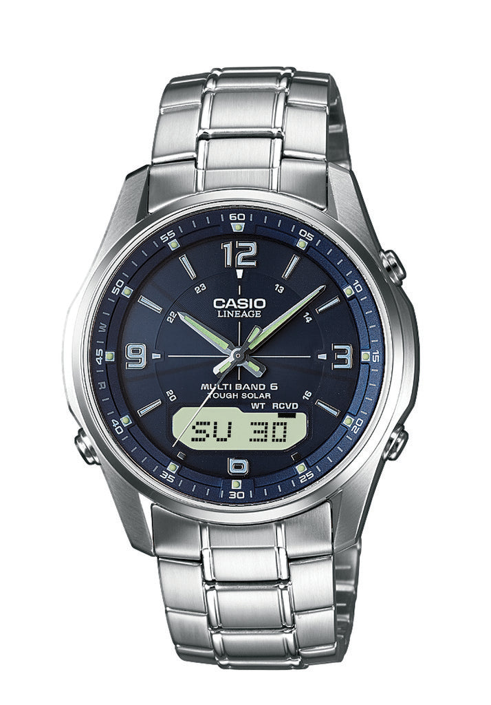Casio Wave Ceptor Solar-und Funkuhr