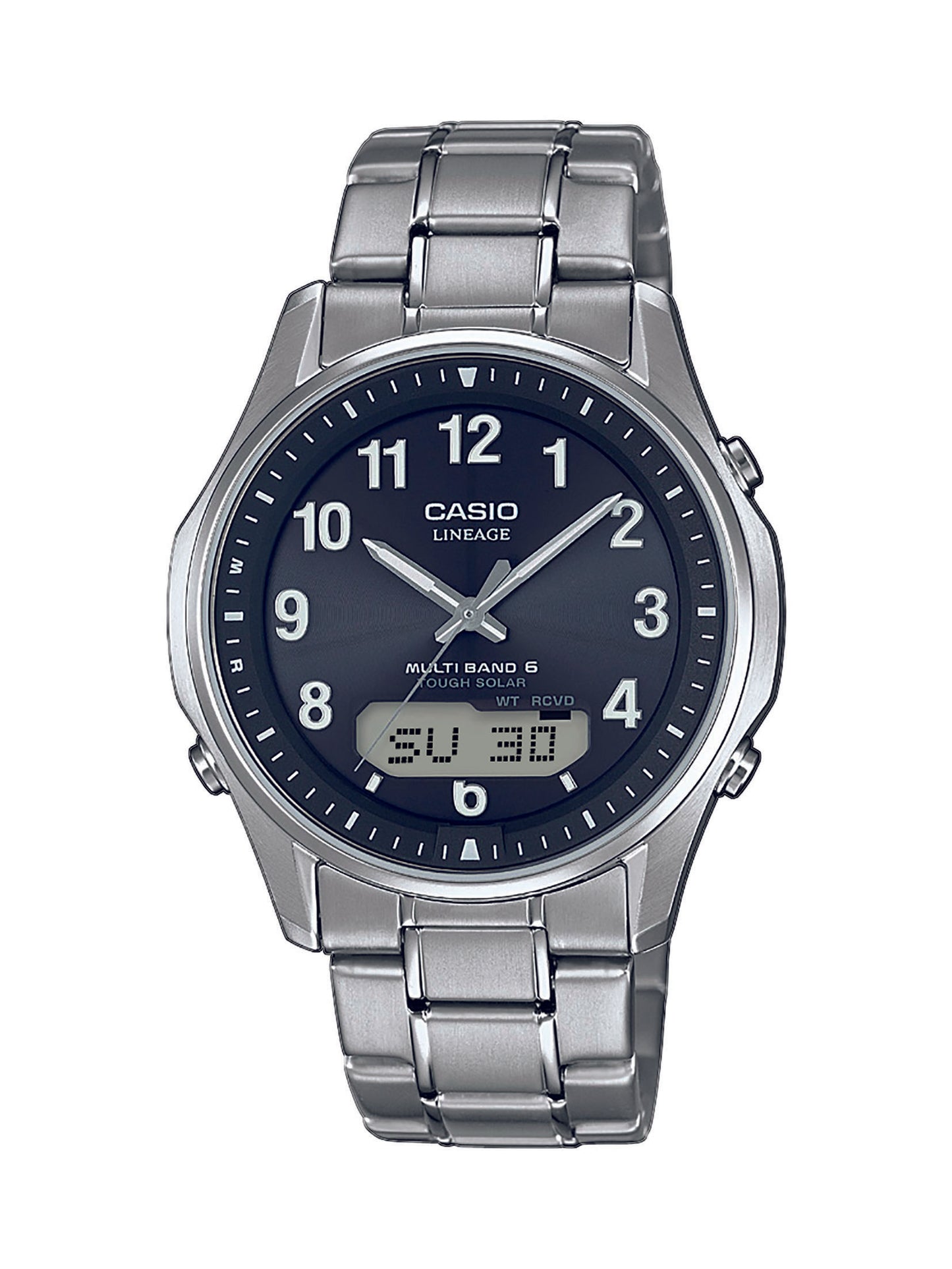 Casio Solar und Funk und Titanarmband LCW-M100TSE-1A2ER