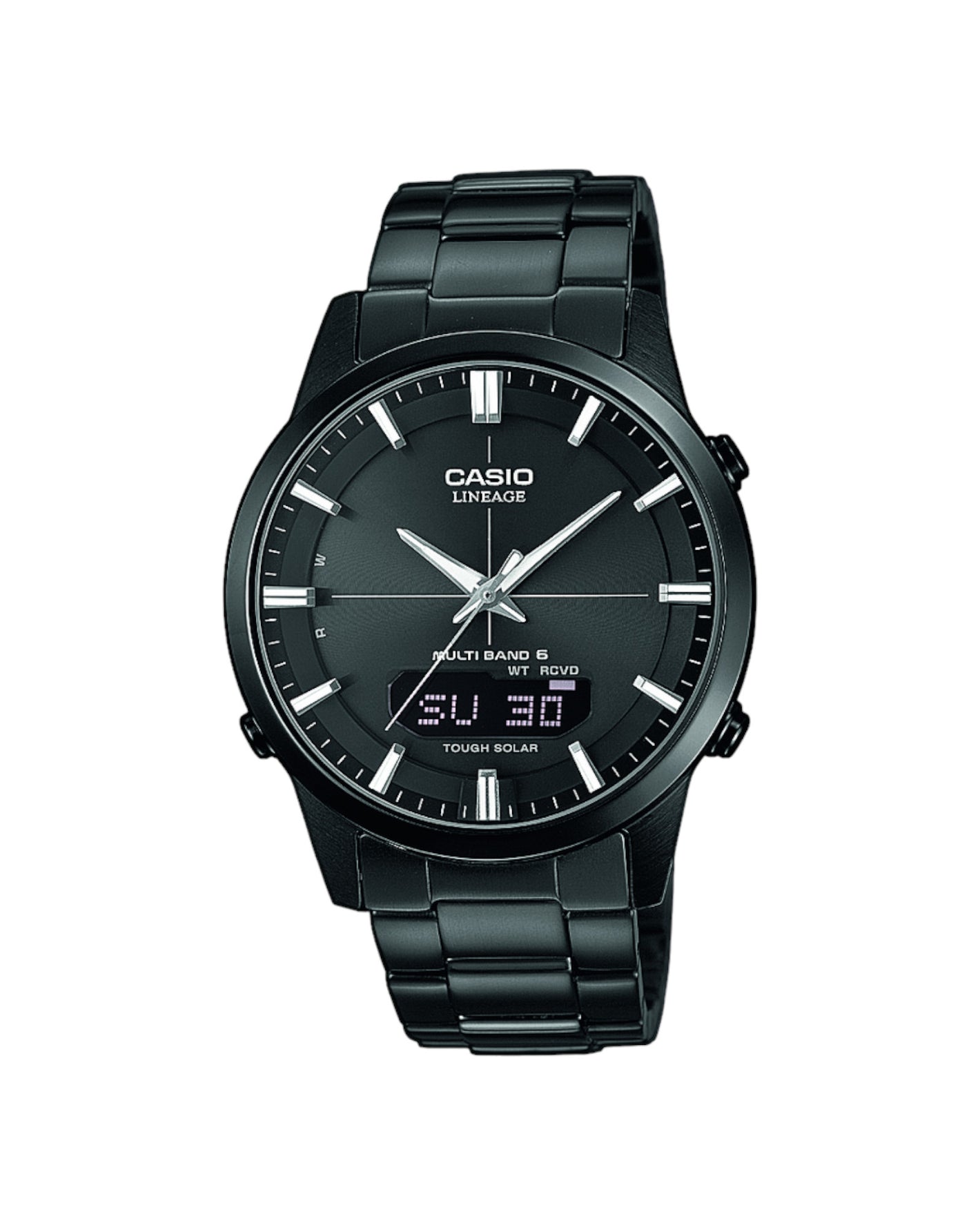 Casio Herren Uhr Solar und Funkuhr Saphirglas LCW-M170DB-1AER