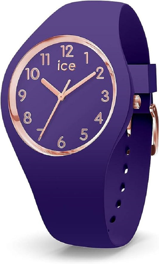 ICE-WATCH - ICE glam colour Violet - Lila Damenuhr mit Silikonarmband